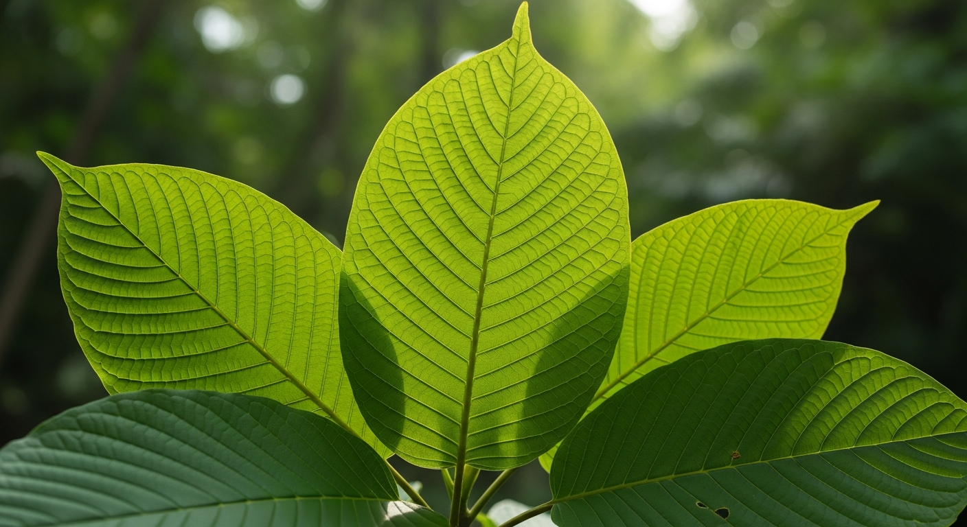 Kratom leaves